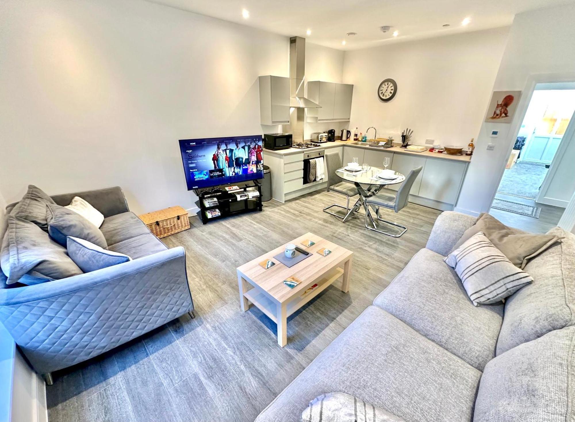 Apartamento Contemporary Charm By The Quay With Garden Poole Exterior foto